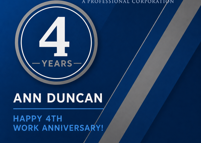 Ann Duncan - 4 years with FGB